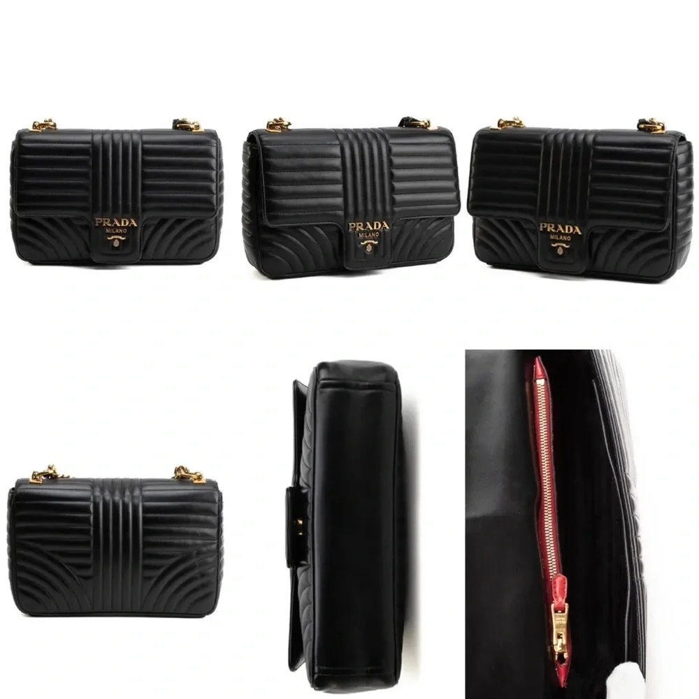 Prada Diagramme Flap Bag large - Picture 7 of 8